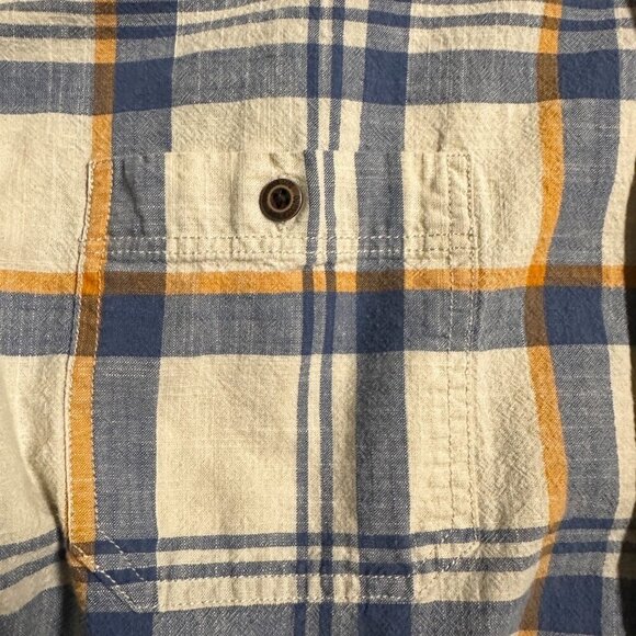 Vintage Outdoor Life Men's Plaid Button-Down Shirt Size XXL EUC Country Casual - Picture 9 of 9